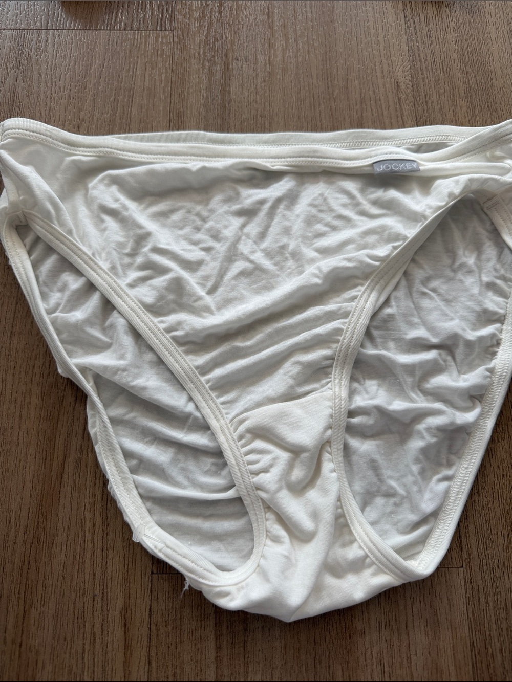 NWOTJockey Elance White Modal French cut Bikini Briefs - size 5